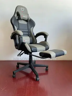 Gray Black Gaming Chair
