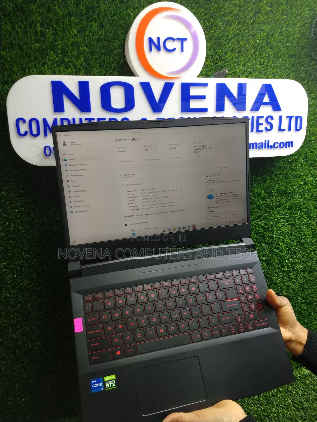 Laptop MSI Katana GF66 32GB Intel Core i7 SSD 1T
