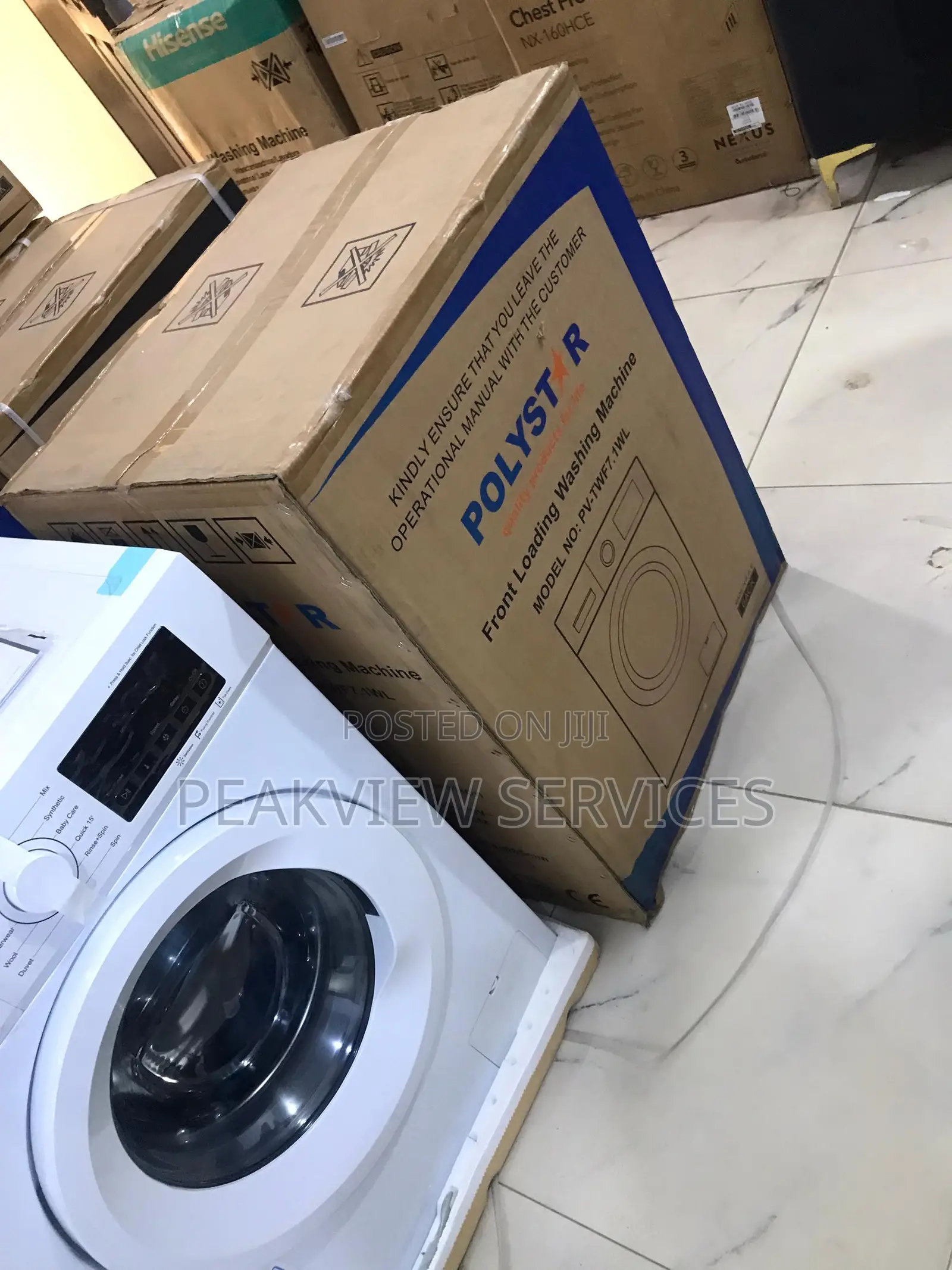 Polystar Pv-Twf7-1wl Laundry Front Loader 7kg