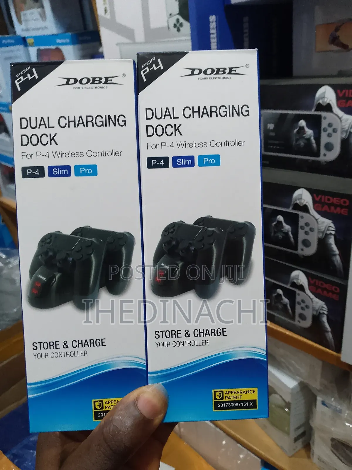 Dual Charging Dock for Ps4- Slim - Pro