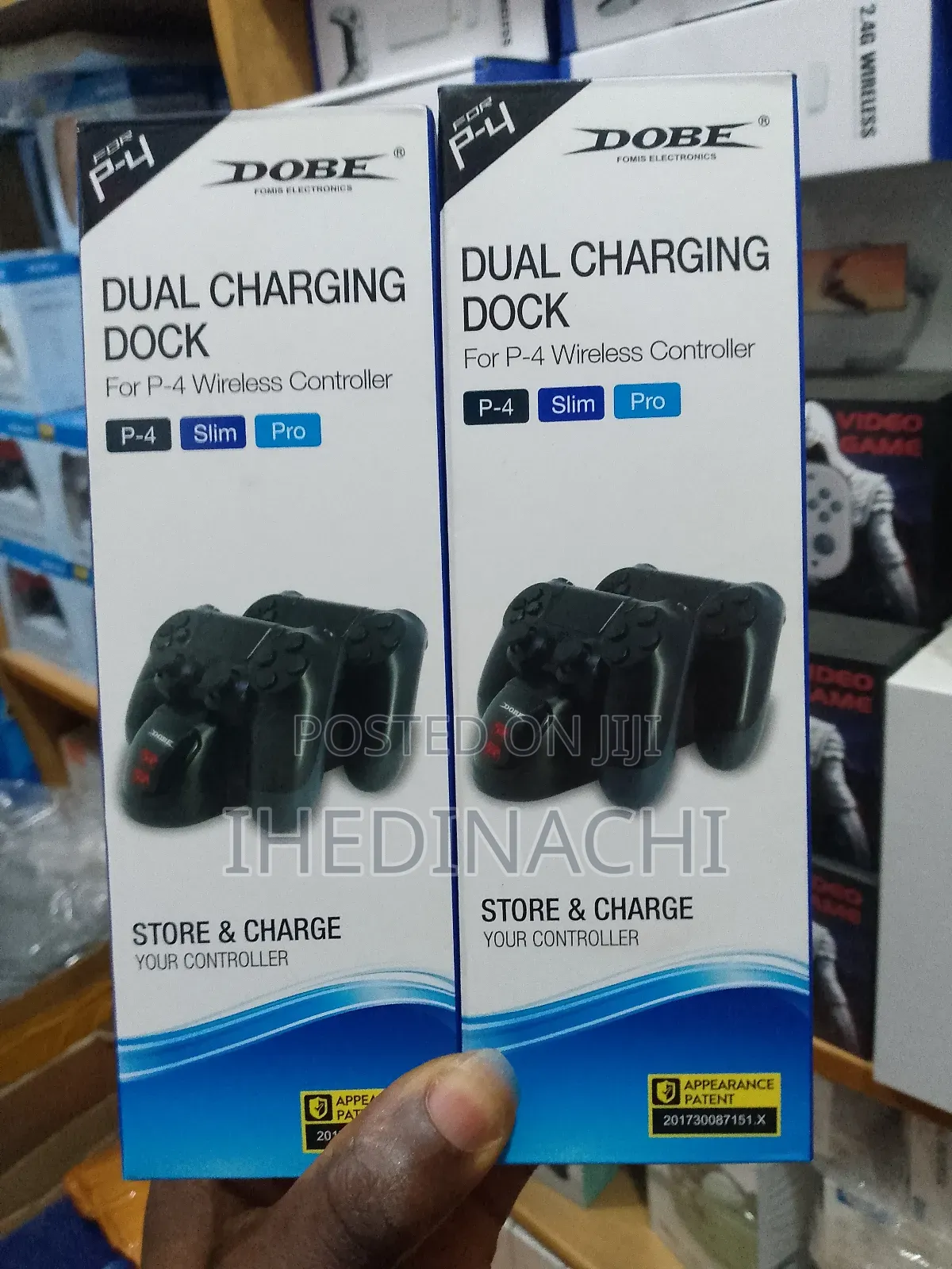 Dual Charging Dock for Ps4- Slim - Pro