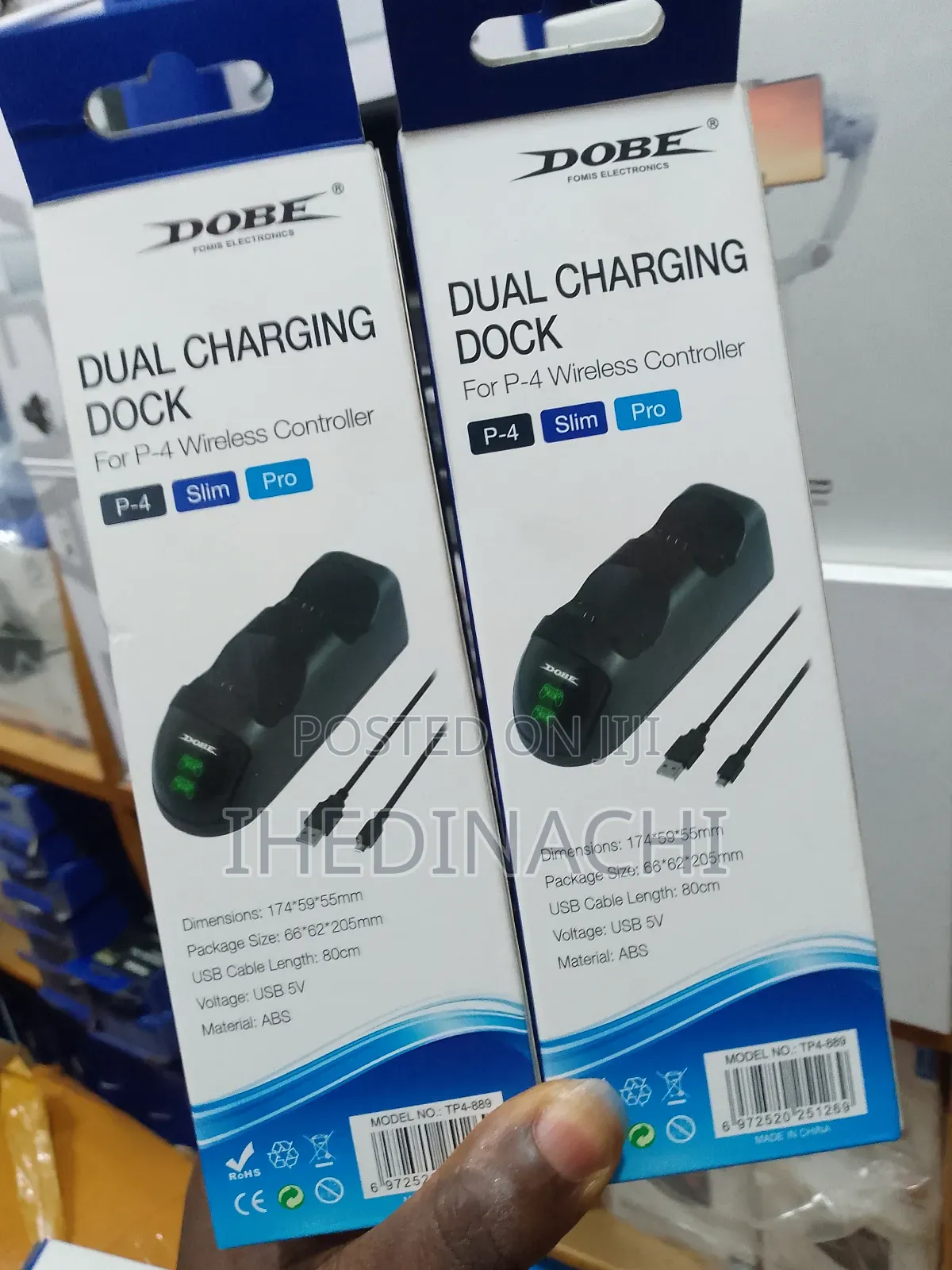 Dual Charging Dock for Ps4- Slim - Pro