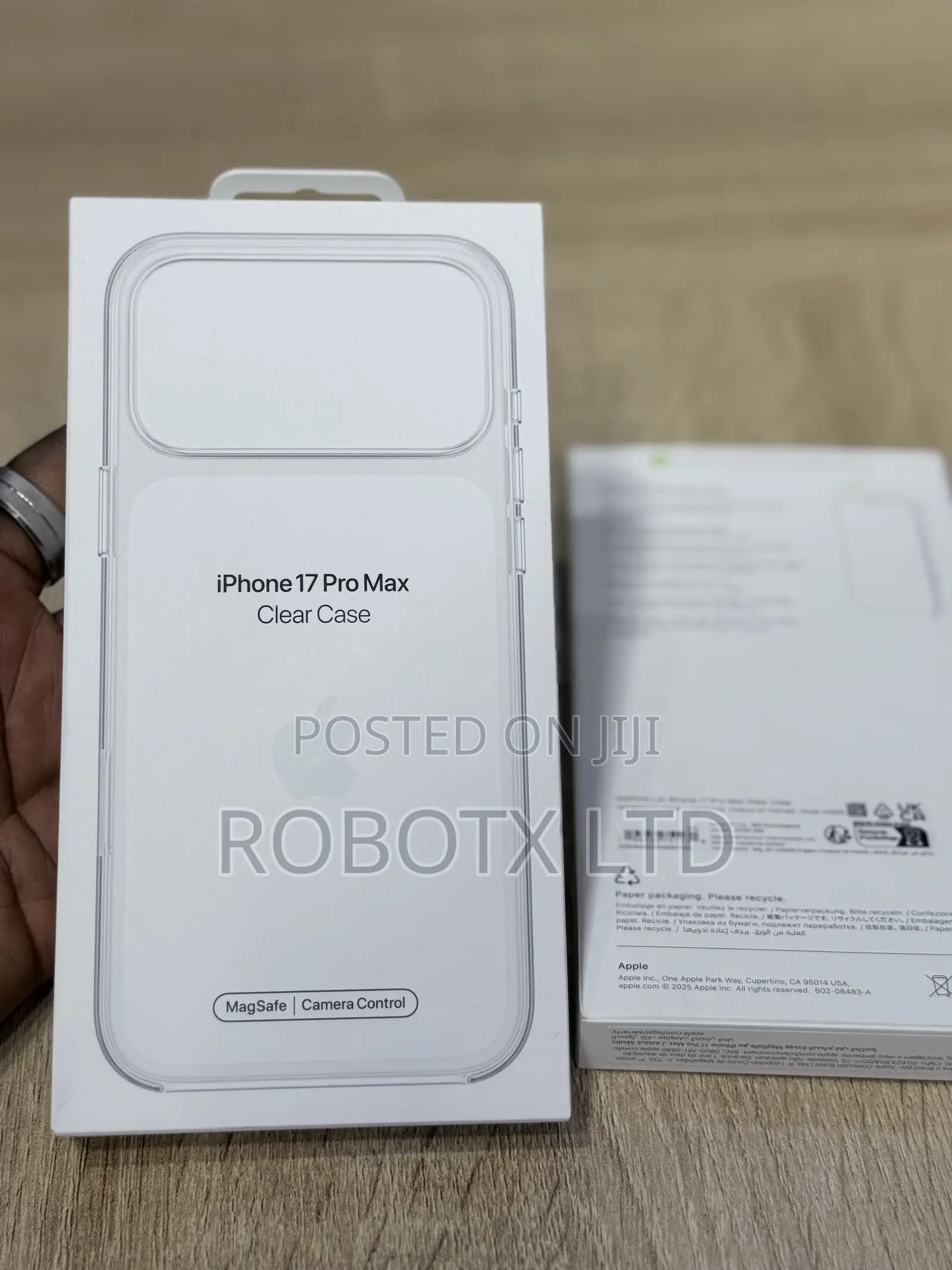 Apple iPhone 17 Promax Clear Case Original