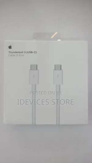 Apple Thunderbolt 3 (Usb-C) Cable (0.8m)