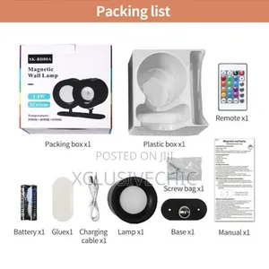 Modern Dimmable Rechargeable Wireless Led Wall Spot Light