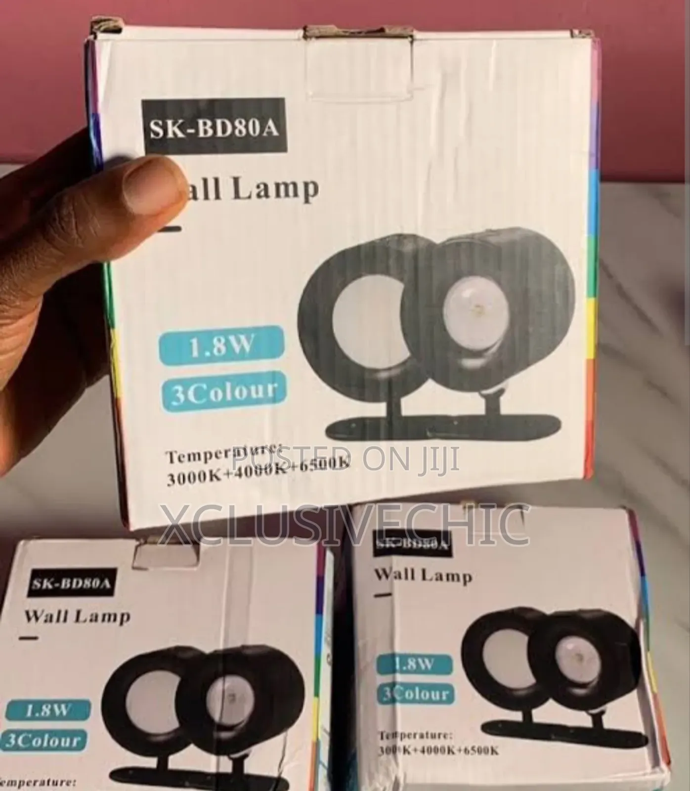 Modern Dimmable Rechargeable Wireless Led Wall Spot Light