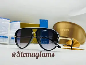 Gucci Fashion Glasses That Make Your Face Look Smaller, Unisex Eyewear