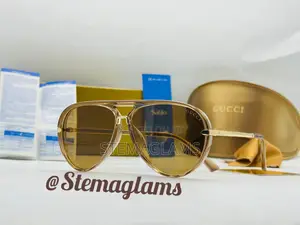 Gucci Fashion Glasses That Make Your Face Look Smaller, Unisex Eyewear