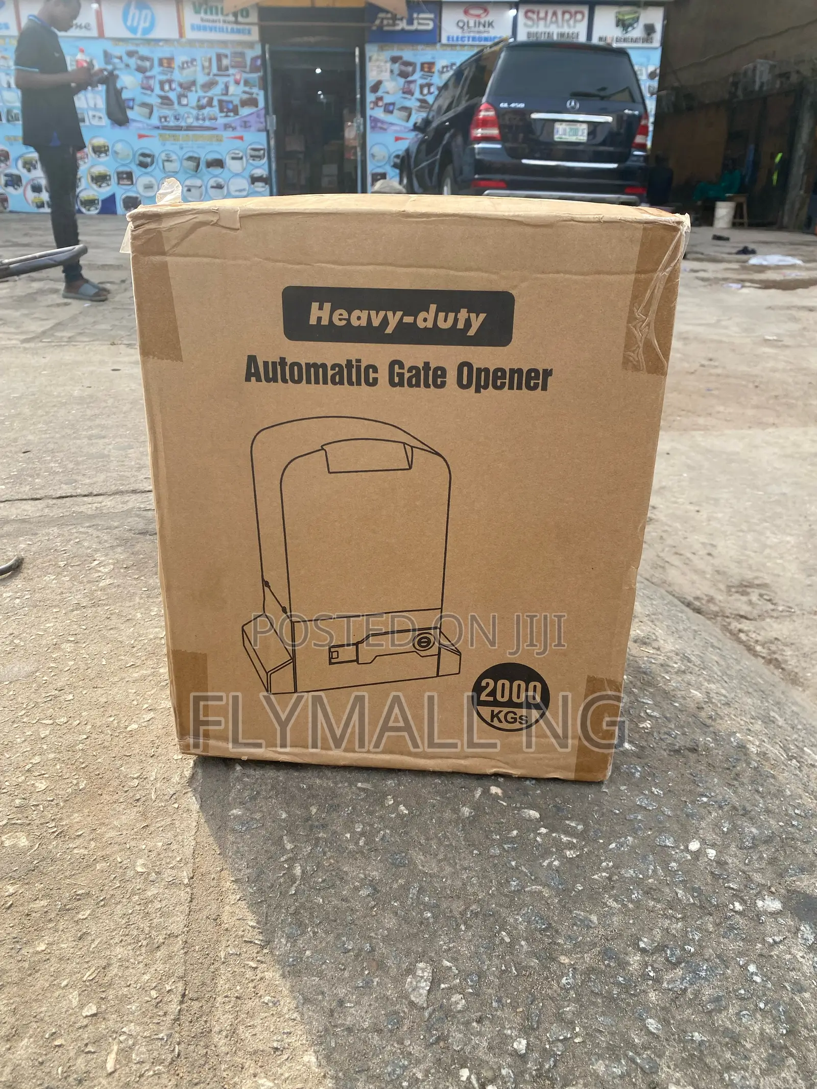 Heavy-Duty Automatic Sliding Gate Opener Machine 2000 Kg