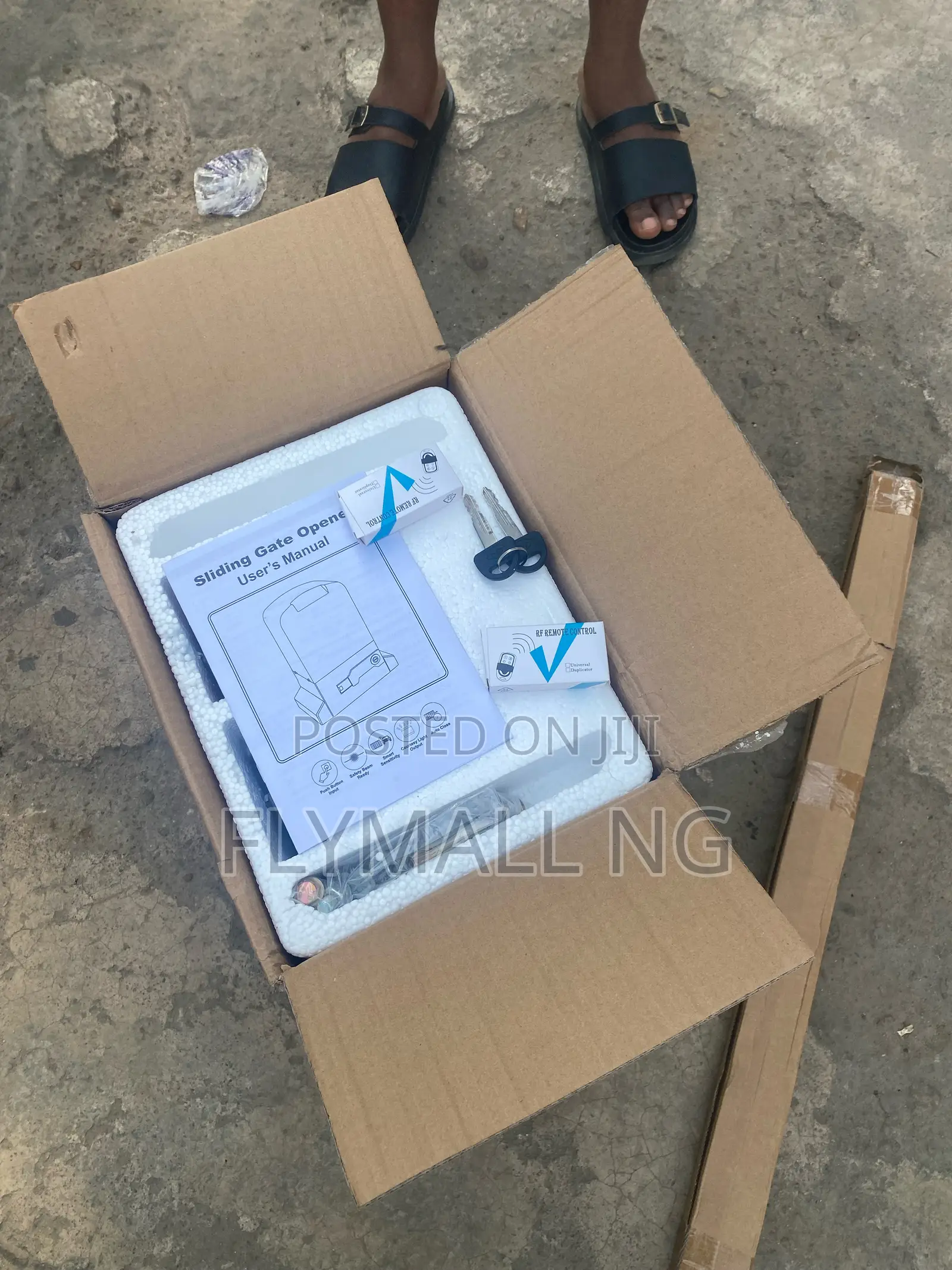 Heavy-Duty Automatic Sliding Gate Opener Machine 2000 Kg
