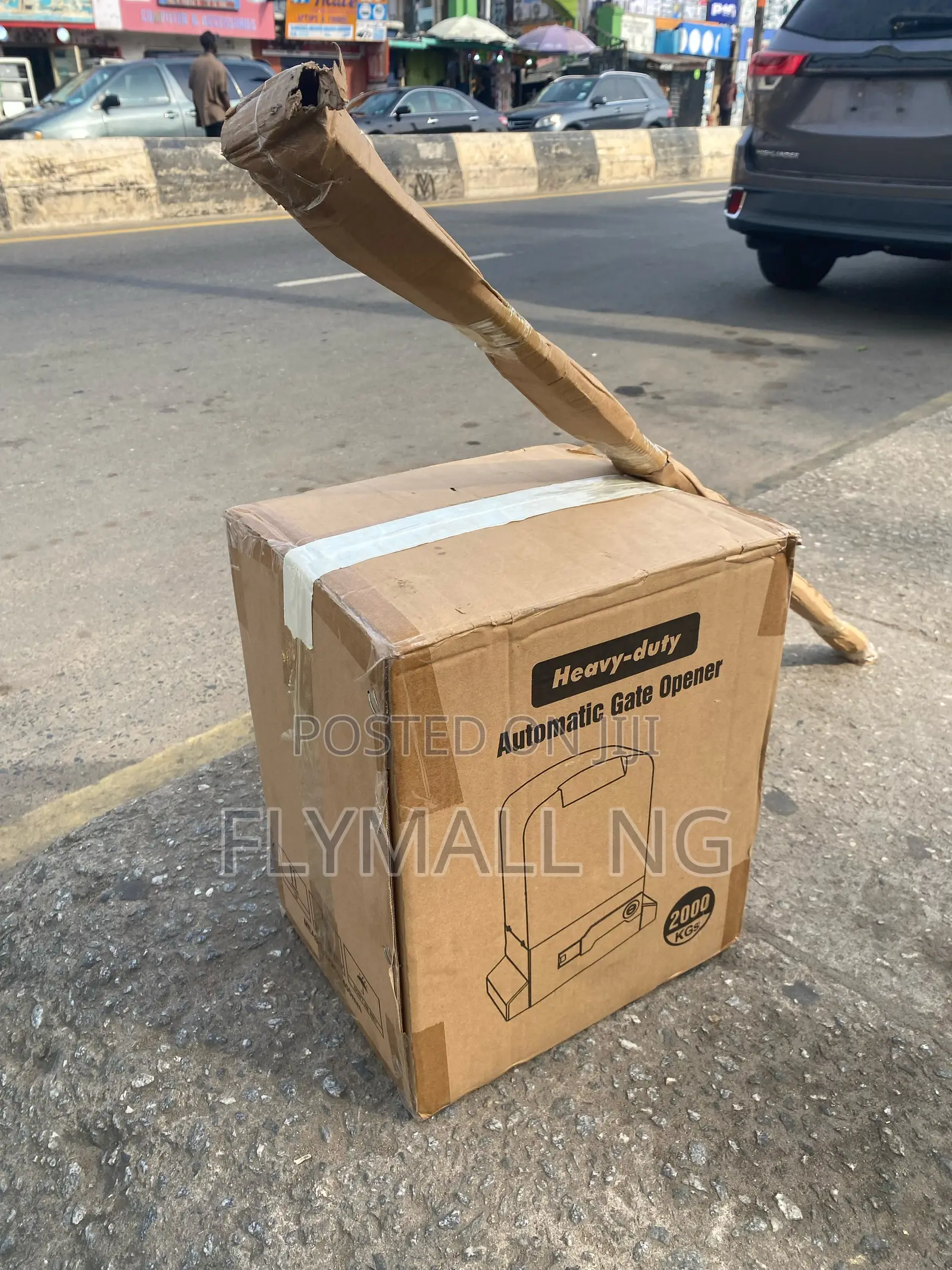 Heavy-Duty Automatic Sliding Gate Opener Machine 2000 Kg