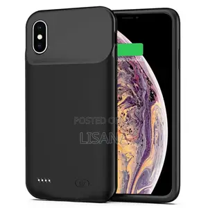 Battery Power Case for iPhone Xs Max -6000mah | Black