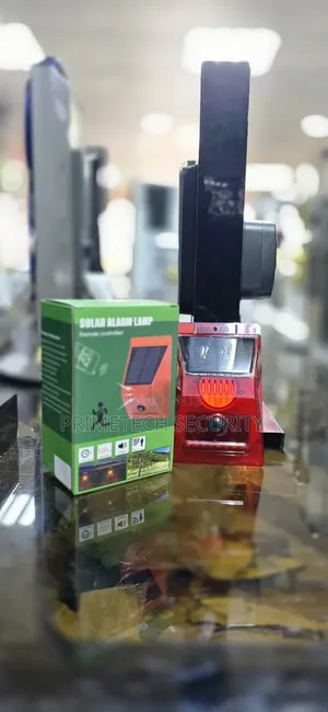 Security Solar Alarm Lamp With Remote