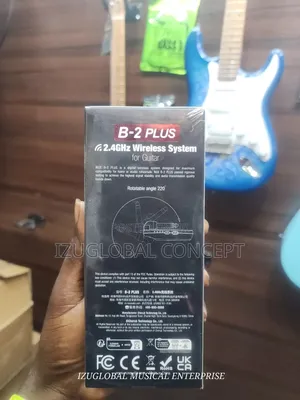 Nux B-2 Plus 2.4ghz Guitar Wireless System 4 Channel Digital