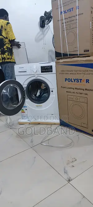 Polystar Pv-Twf7.1gl-Inv Front Load Washer With Large Capacity Drum