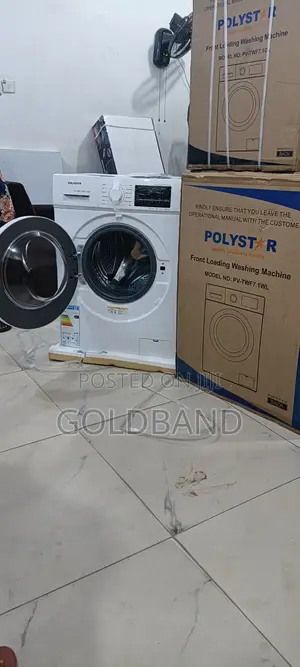 Polystar Front Load Laundry Machine With Versatile Program Modes