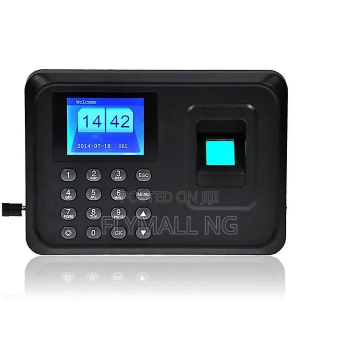 Fingerprint Time Clock Biometric Attendance Machine Identification