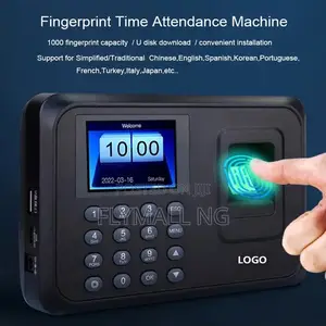 Fingerprint Time Clock Biometric Attendance Machine Identification
