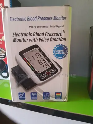 Electronic Blood Pressure Monitor With Voice Function