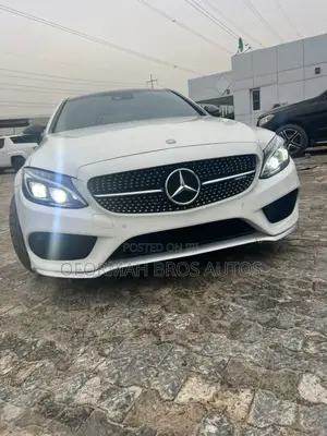 Mercedes-Benz C43 4Matic Coupe AWD (3.0L V6 9AM) 2017 White