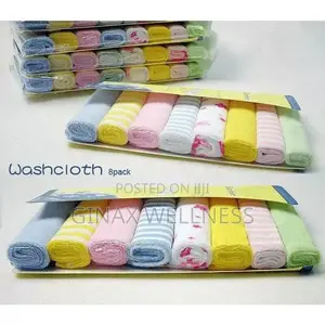 Gerber 8-Piece Baby Washcloth Pack (0-1 Year, 8 Washcloths Per Pack)