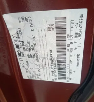 Ford Explorer 2010 Red