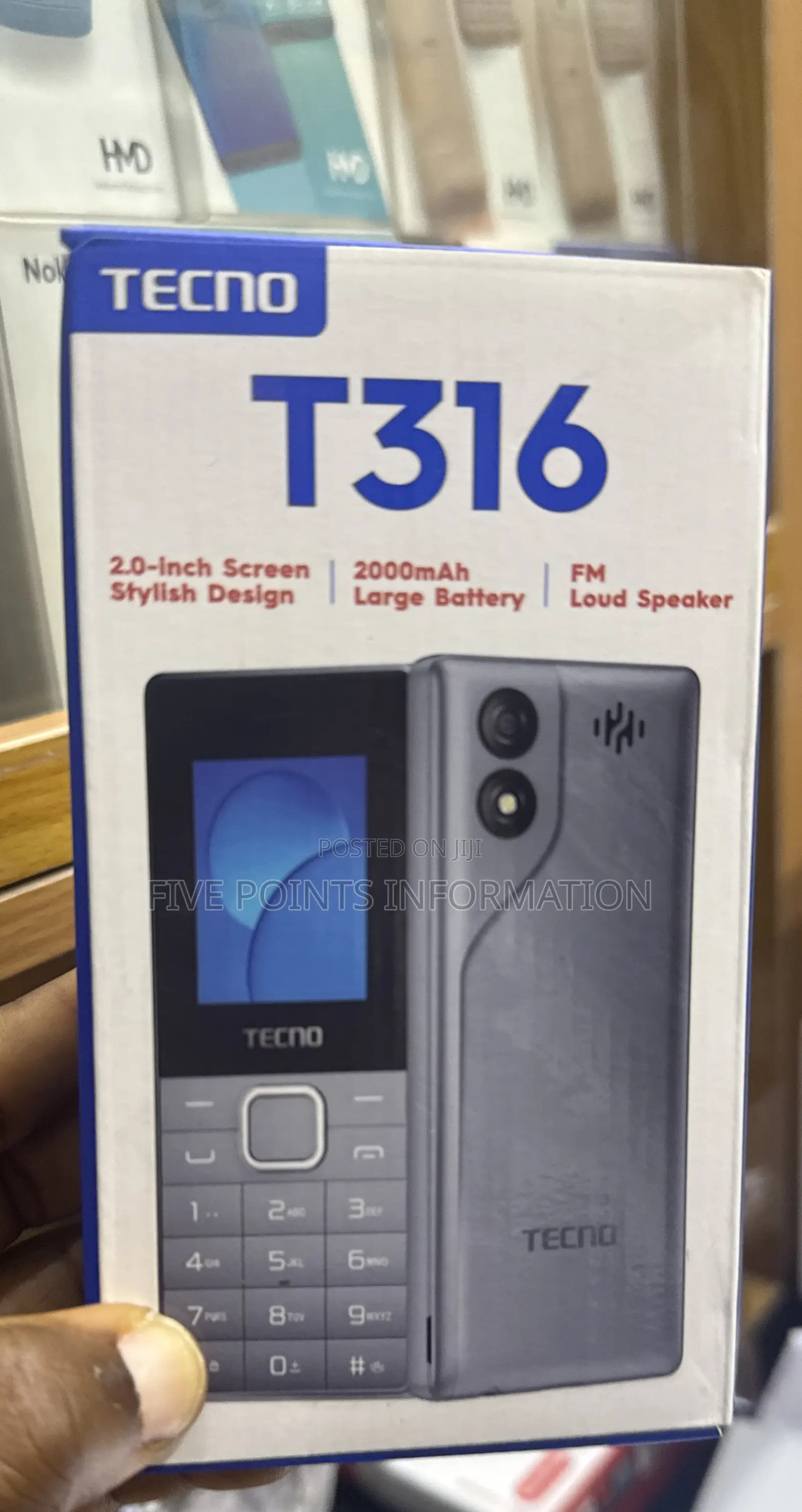New Tecno T316 Blue