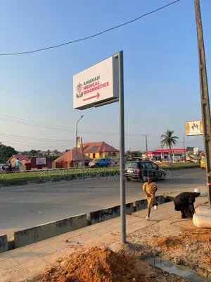 Pole Pylon and Full Standing Pylon Signage Fabrication in Lagos