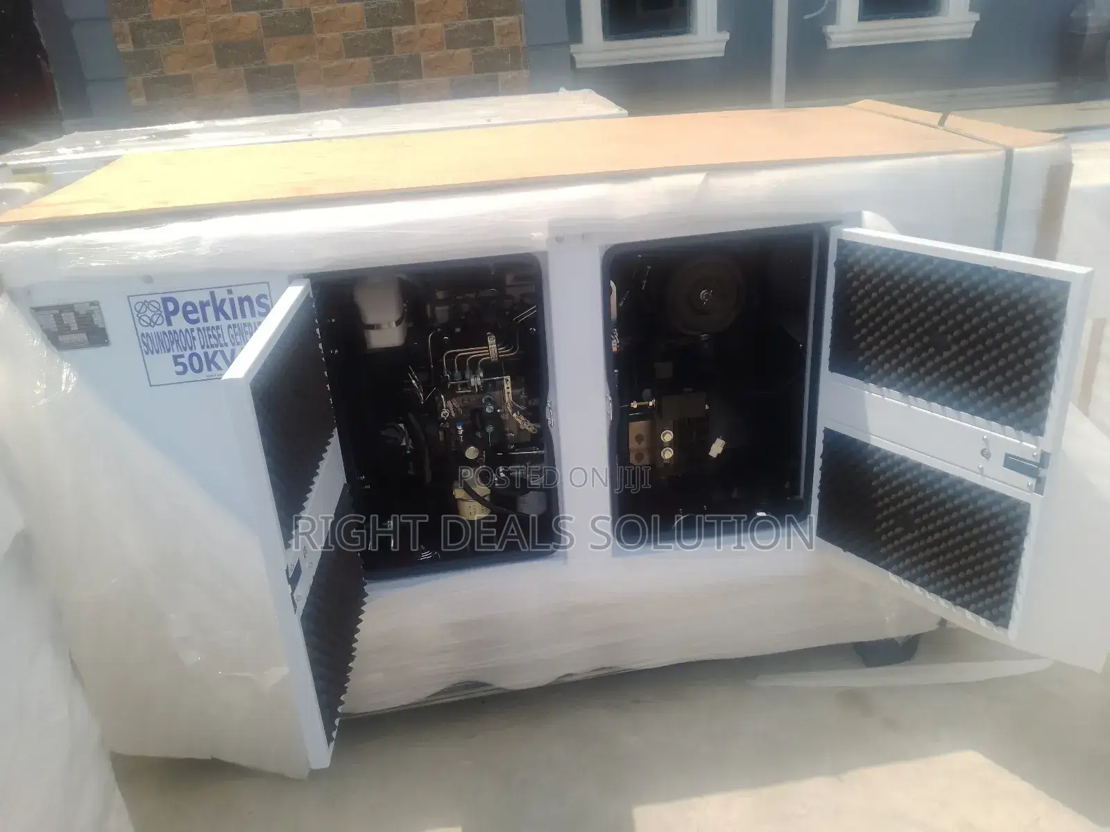 Dependable Silence: The Perkins 20kva Soundproof Generator"