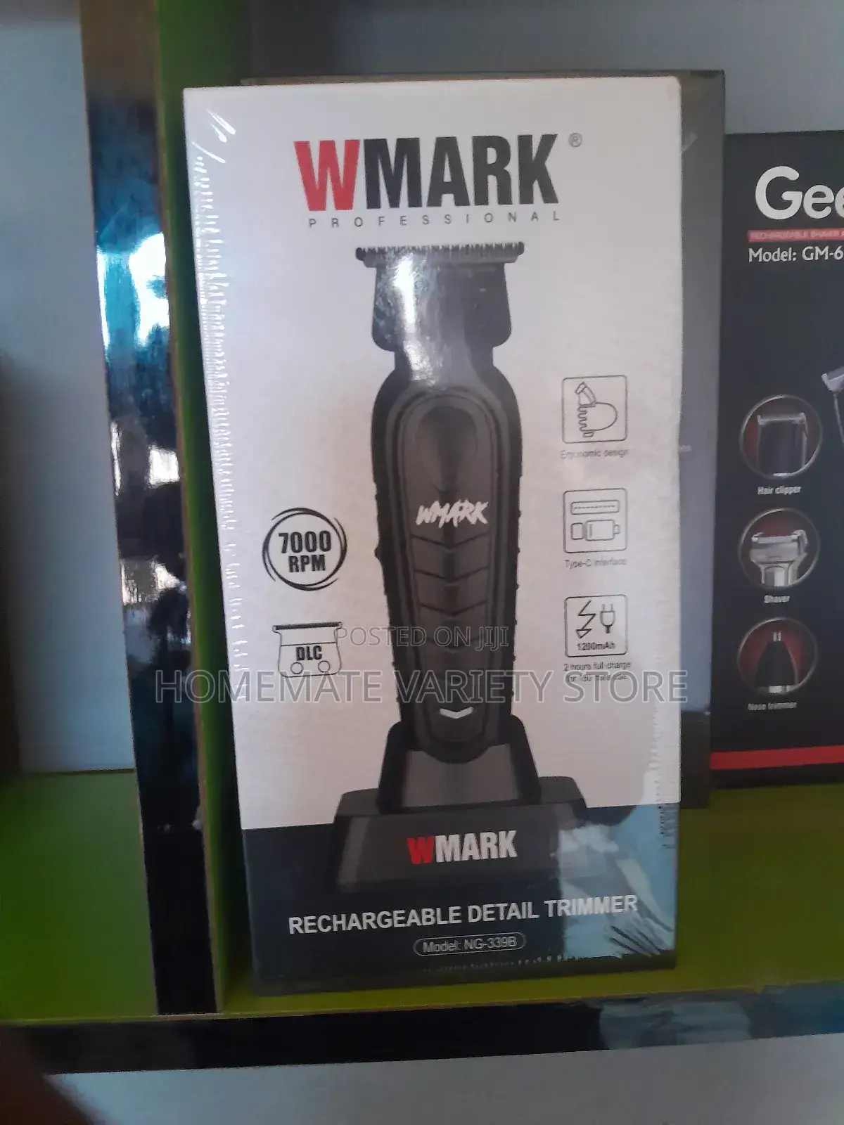 Rechargeable Wmark Detail Trimmer