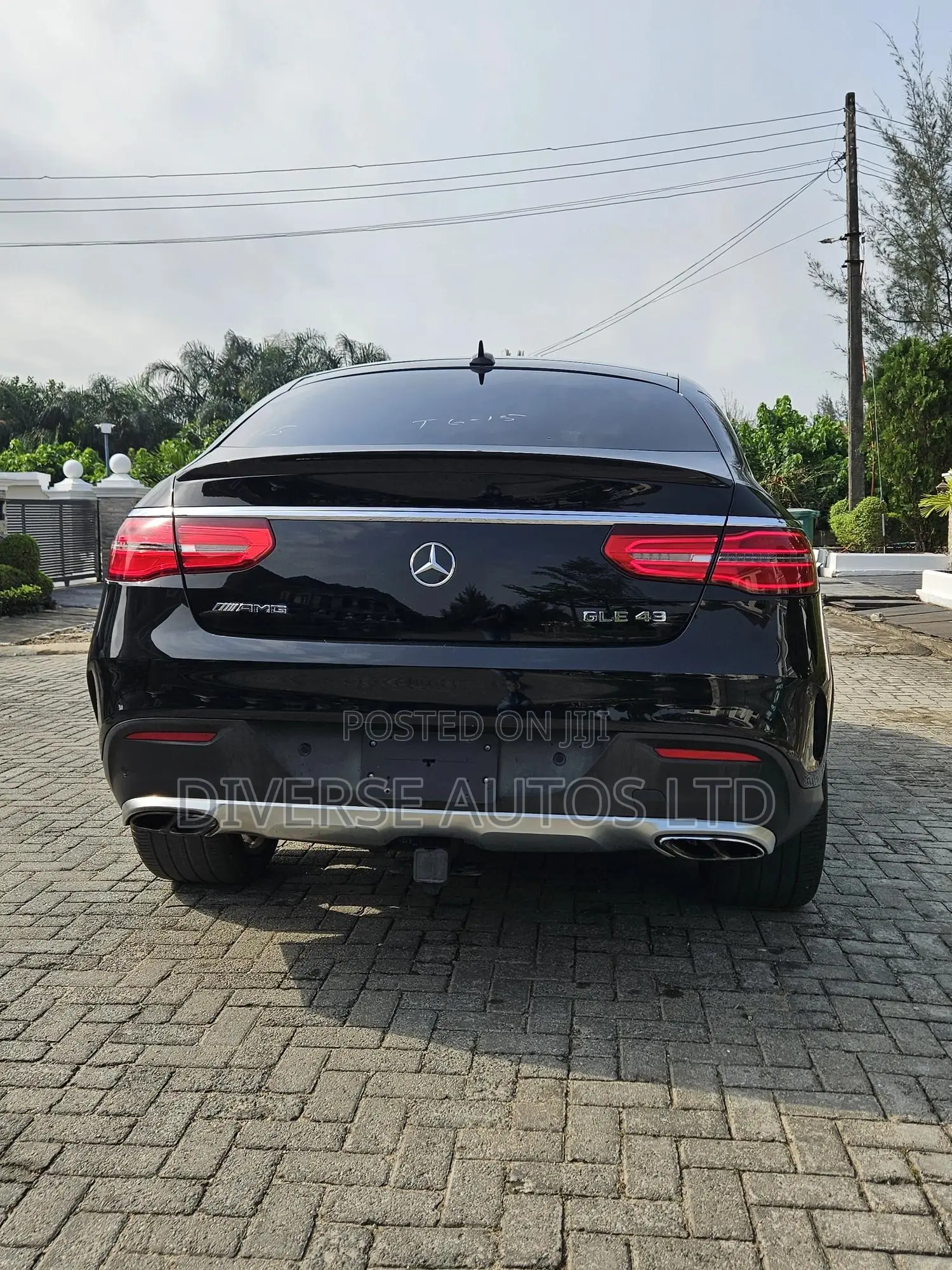Mercedes-Benz GLE-Class AMG GLE 43 4MATIC 2017 Black