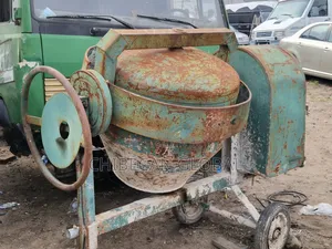 Concrete Mixer (Foreign Used) With Power Generator