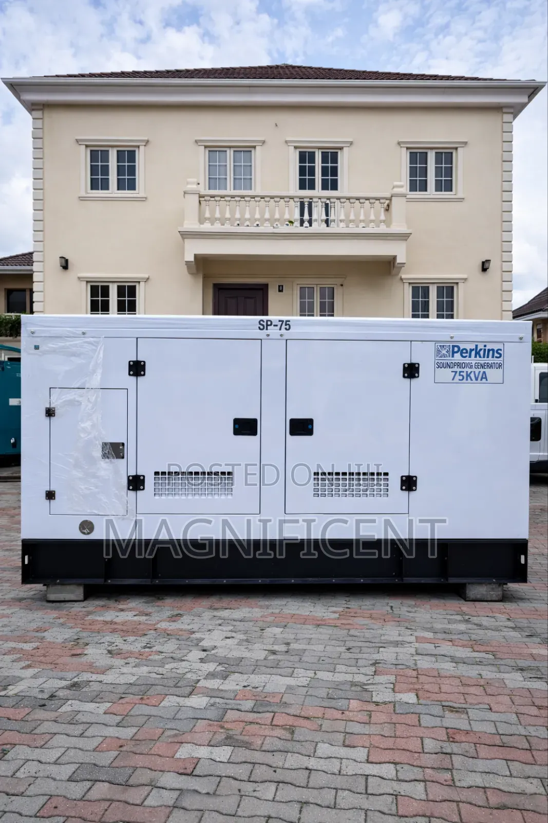 Original 70kva Perkins Generator 100% Copper Coil