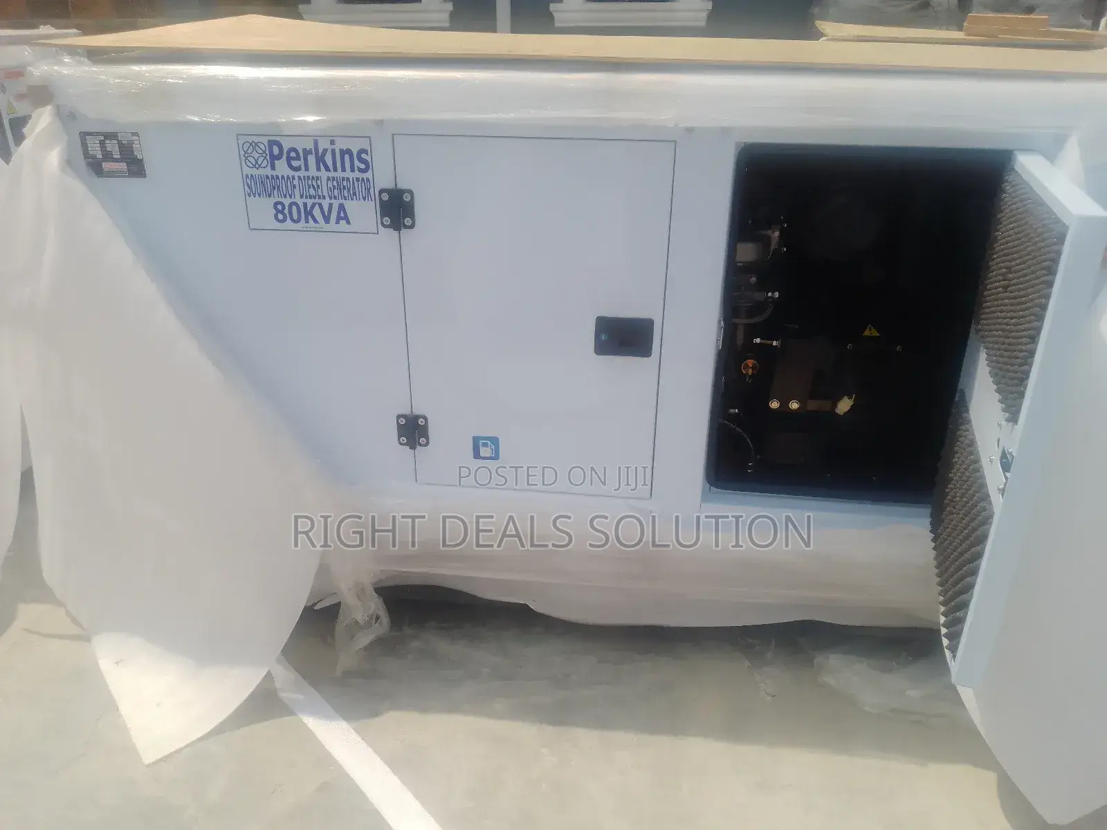Perkins 50kva Silent Diesel Generator – Soundproof Reliable Power