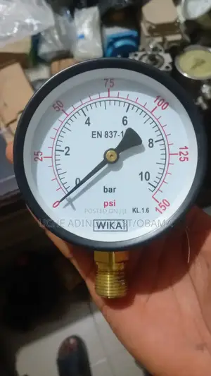4 Inches Pressure Gauge 0-10bar