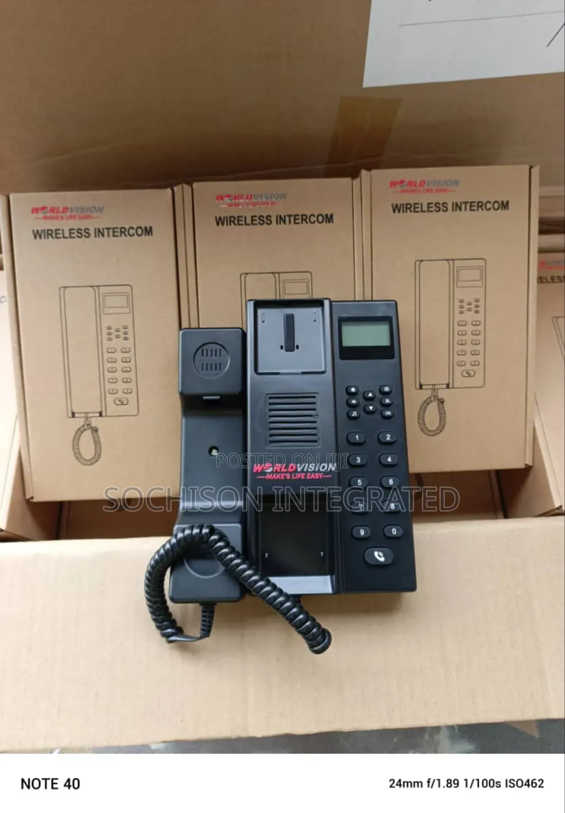 Wireless Intercom 1000 Meters 2 Way With LCD Screen for Home