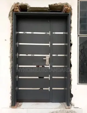 Israeli Steel Door 4ft X7 Double Door And 3ft X7 Single