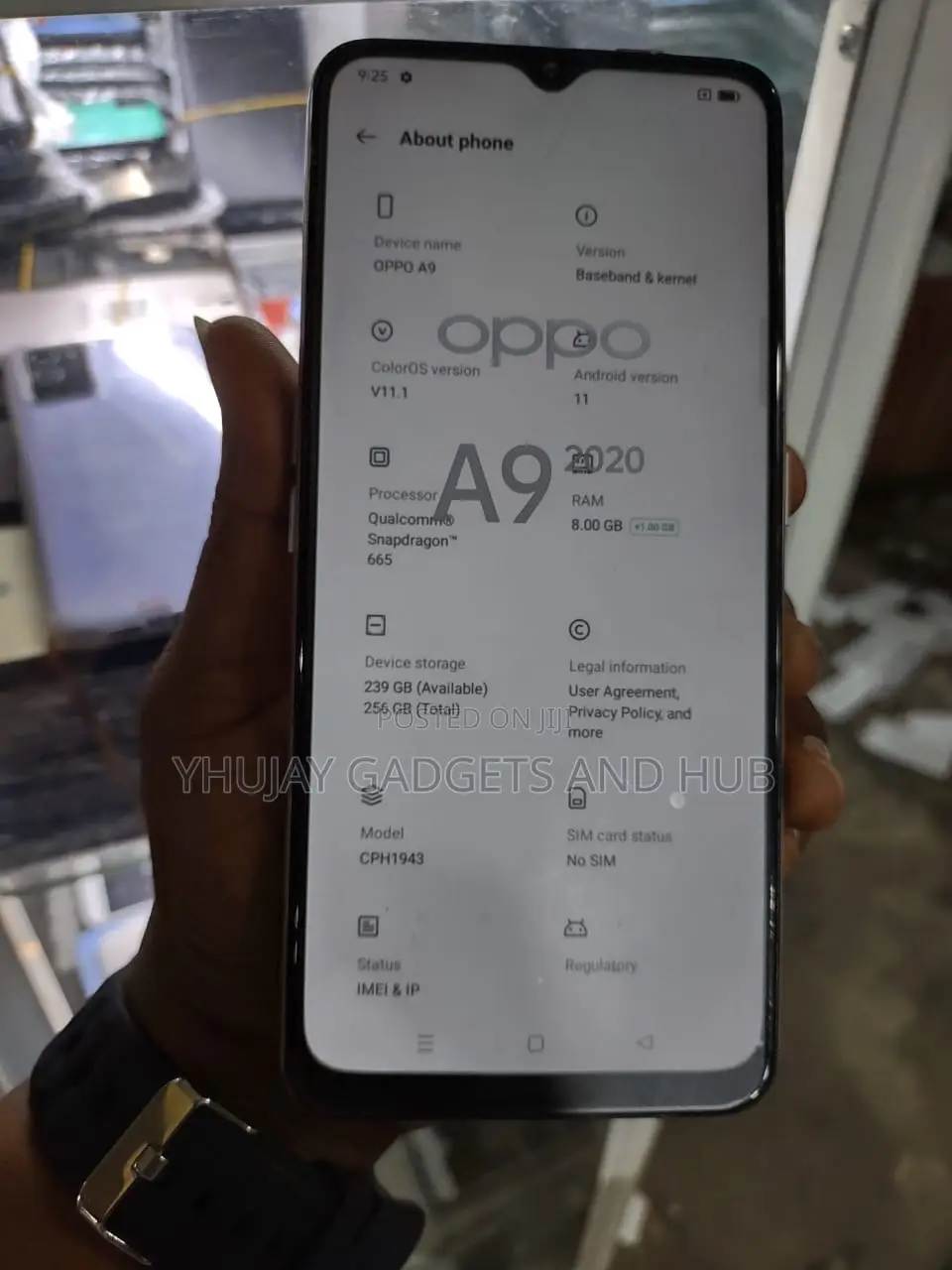Oppo A9 128 GB White