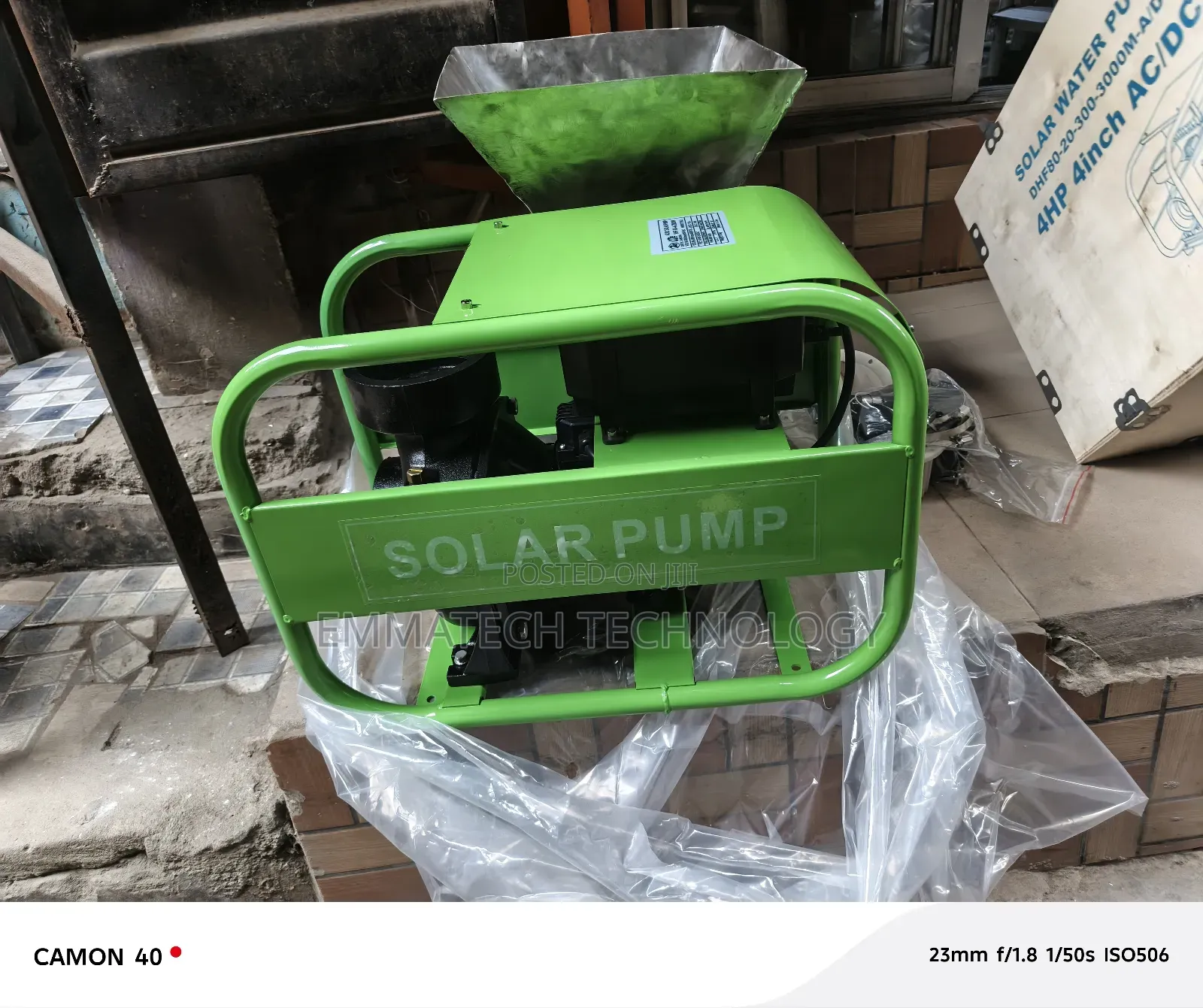 4hp Solar Water Pump Machine