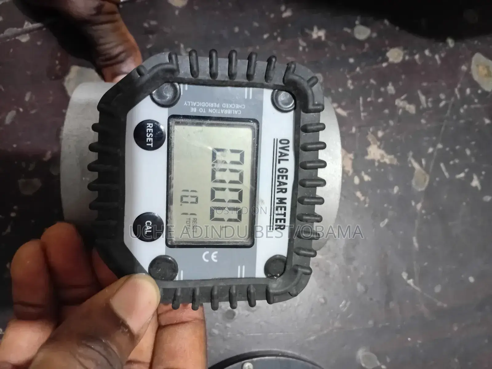 Digital Over Gear Flow Meter 1 Inche