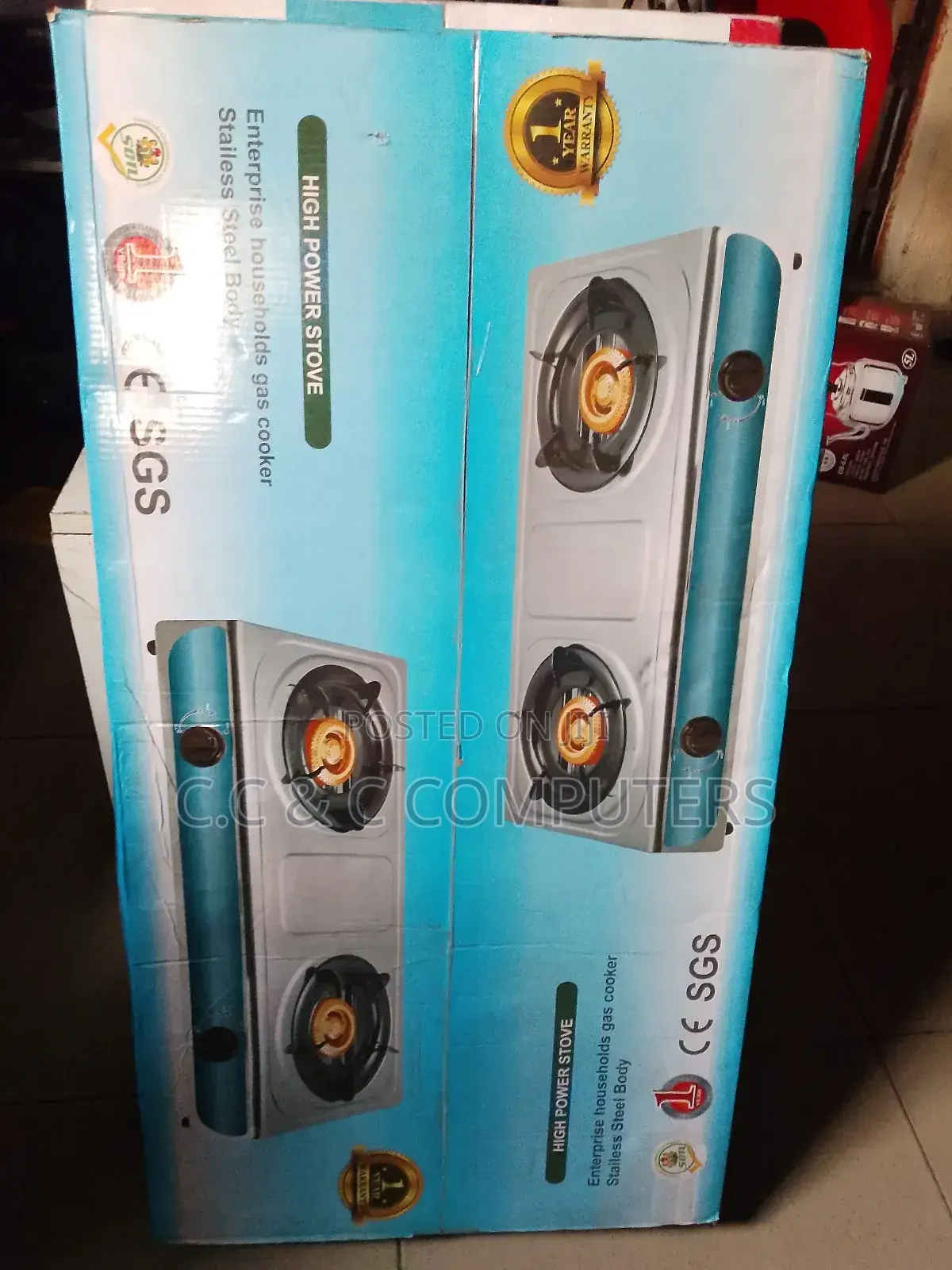 Table Top Gas Cooker