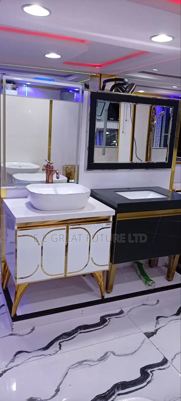 Cabinet Wash Basin Black