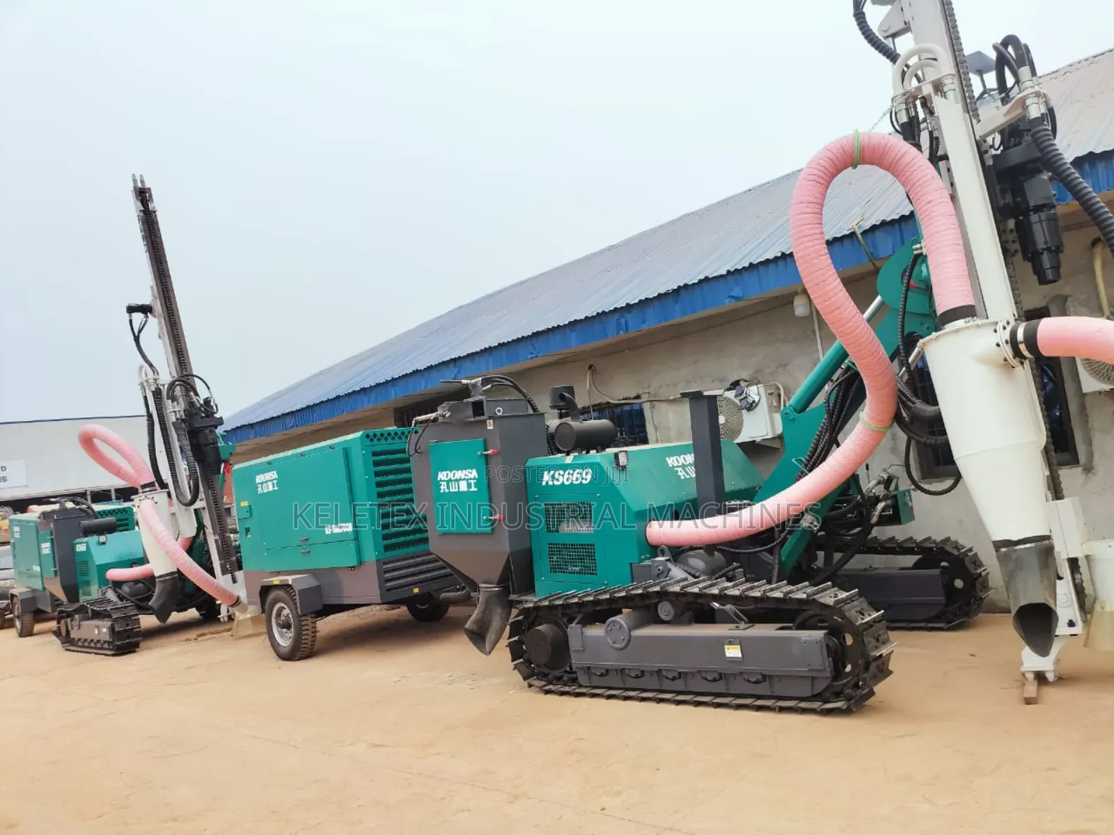 Wagon Drill With Compressor