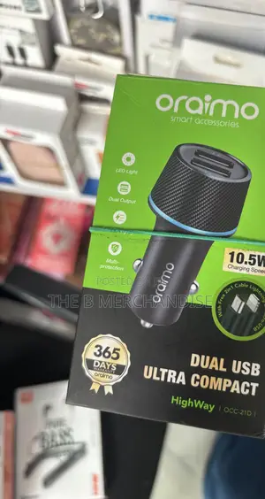 Oraimo Dual Compact Car Charger