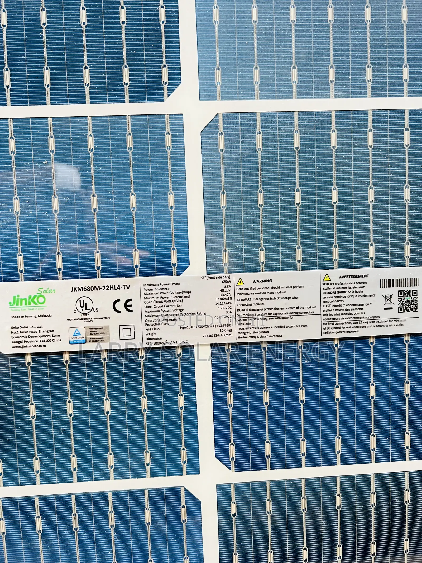 680w Solar Panel