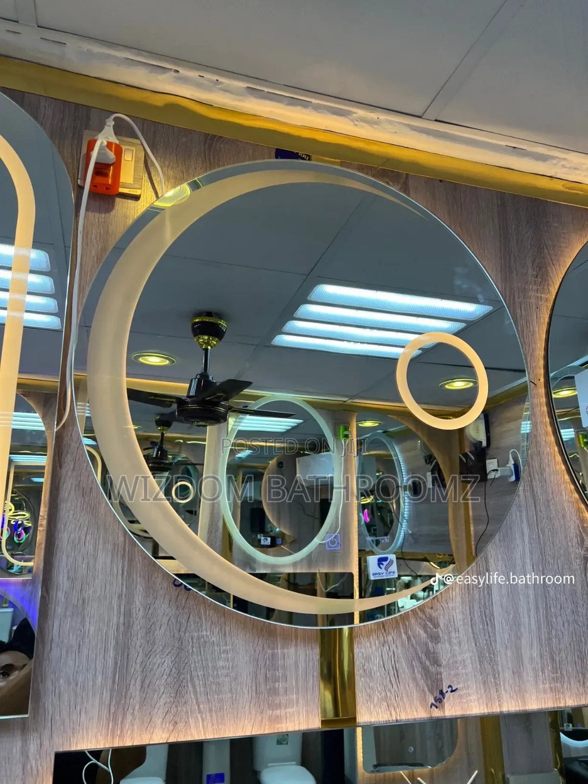 Led Mirrors With 3colour Lights