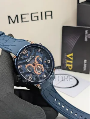 Megir Vip Solid Quality "Chronograph" _Watches
