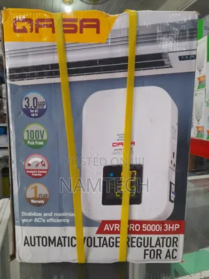 Wall Digital Automatic Voltage Regulator 5000w Qasa