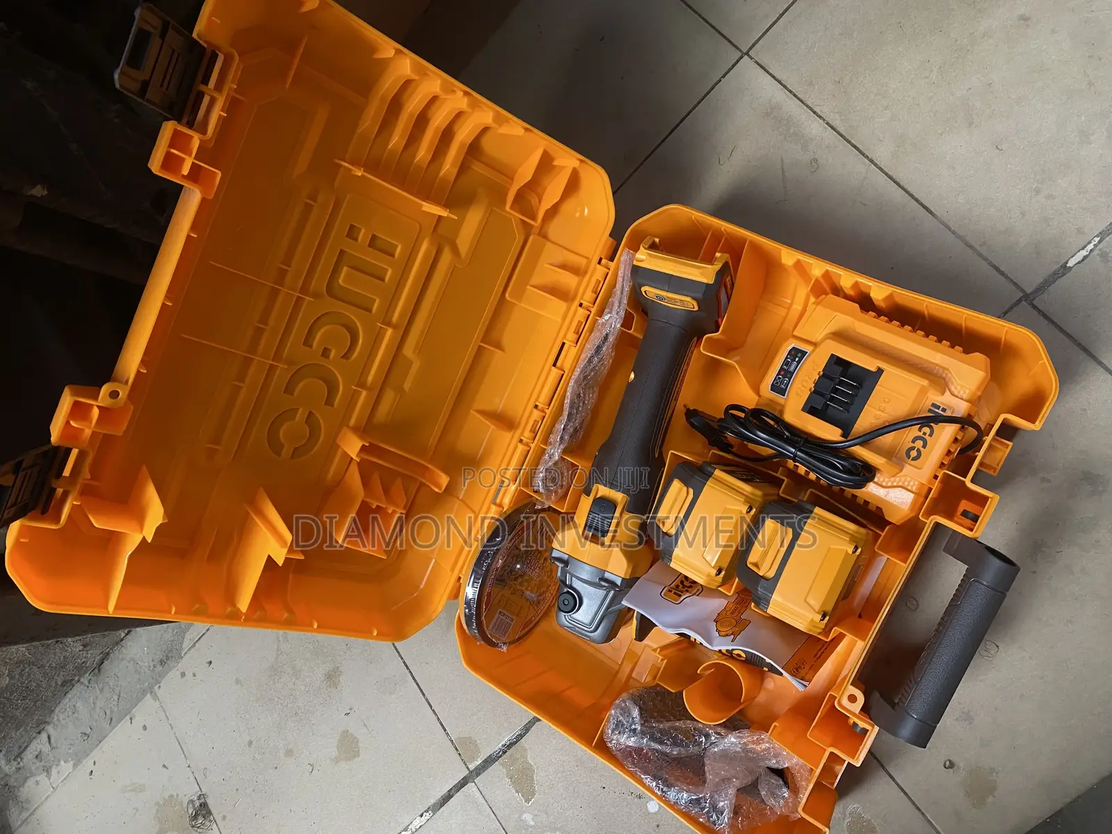 Angle Grinder Rechargeable Battery