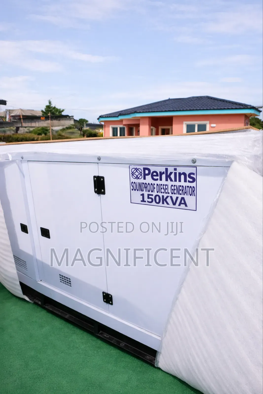 Original 150 Kva Perkins Soundproof Generator 100% Copper Coil